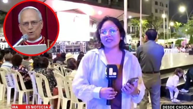 Chiclayo: Fieles participan en serenata en conmemoración al Papa León XIV