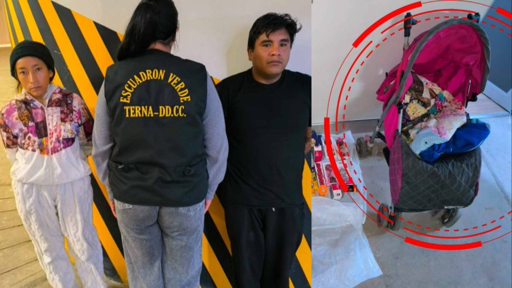 Ladrones usan bebé y cochecito para robar en supermercado