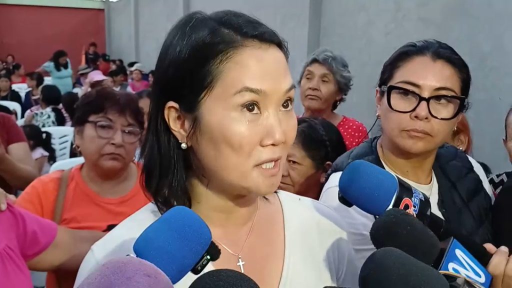 Keiko Fujimori calificó de 