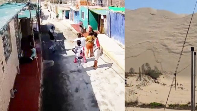 Deslizamientos, vecinos aterrorizados y estructuras afectadas dejó el fuerte sismo en Ica | VIDEO