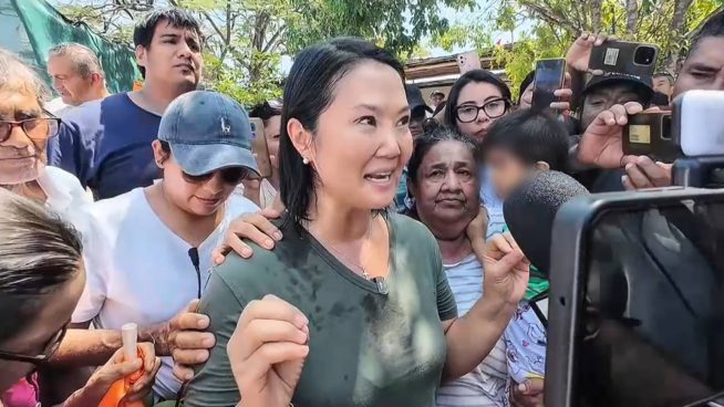 Keiko Fujimori en Piura: promete proyecto de irrigación y préstamos a bajo costo para agricultores