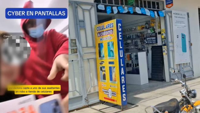 Roban a vendedora de celulares en plena transmisión en vivo de TikTok
