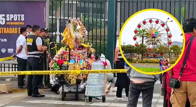 Asesinan a vendedora de golosinas frente al centro comercial Plaza Norte