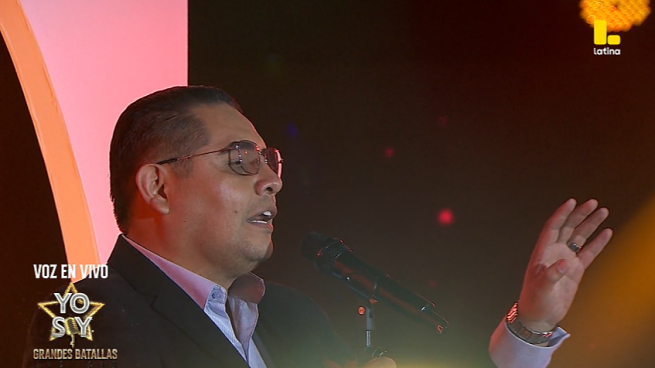 Yo Soy GRANDES BATALLAS: “Pueden decir” marcó la respuesta de Gilberto Santa Rosa
