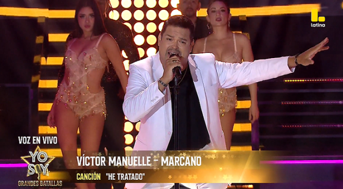 Yo Soy GRANDES BATALLAS: ¡Víctor Manuel puso sabor salsero en la competencia contra Marcelo Motta!