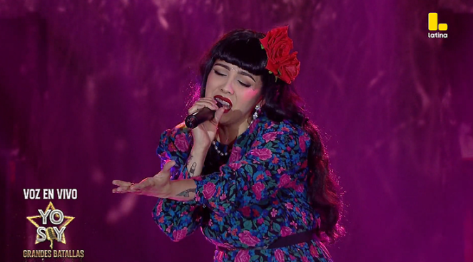 Yo Soy GRANDES BATALLAS: Mon Laferte llenó de nostalgia el escenario con “Antes de ti”