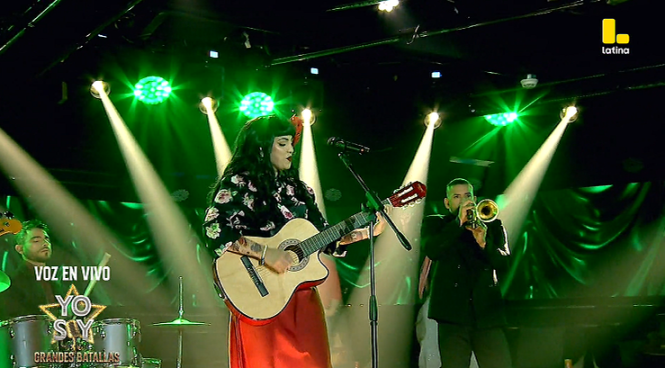 Yo Soy GRANDES BATALLAS: ¡Mon Laferte no baja la guardia y defiende su silla con “Amor completo”!