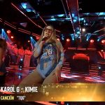 Yo Soy GRANDES BATALLAS: Karol G encendió la primera batalla de la noche con “TQG”