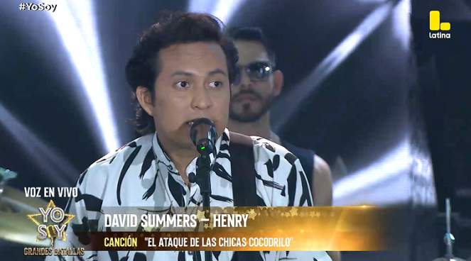 Yo Soy GRANDES BATALLAS: David Summers llegó a retar a Mon Laferte con “El ataque de las chicas cocodrilo”