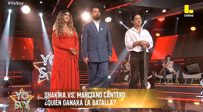 Yo Soy GRANDES BATALLAS: ¡Marciano Cantero y Shakira protagonizaron un duelo muy parejo!