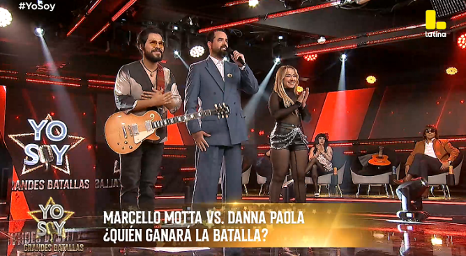 Yo Soy GRANDES BATALLAS: Marcelo Motta y Danna Paola protagonizaron uno de los mejores duelos de la noche