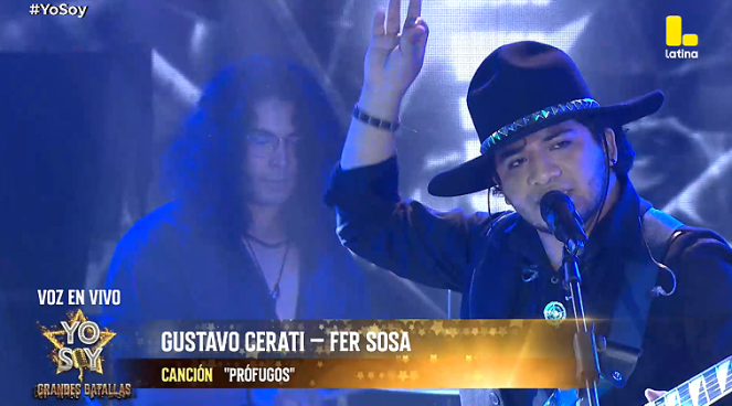 Yo Soy GRANDES BATALLAS: ¡Gustavo Cerati respondió al reto de Isabel Pantoja con “Prófugos”!