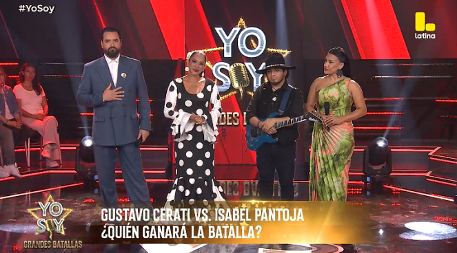 Yo Soy GRANDES BATALLAS: Gustavo Cerati e Isabel Pantoja cerraron la noche con una intensa batalla