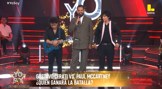 Yo Soy GRANDES BATALLAS: Cerati venció a McCartney en la primera batalla de la noche