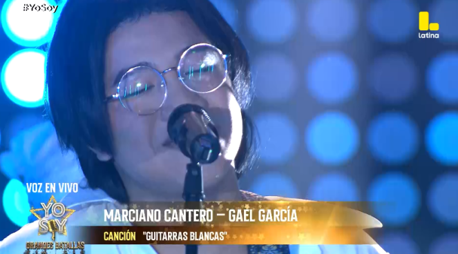 Yo Soy GRANDES BATALLAS: Marciano Cantero respondió al reto con “Guitarras blancas”