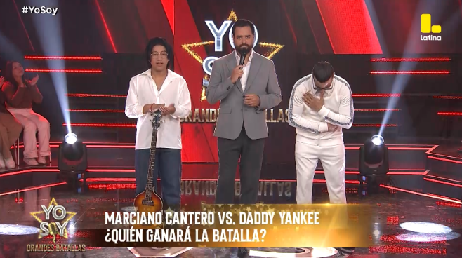 Yo Soy GRANDES BATALLAS: Daddy Yankee mostró evolución, pero Marciano Cantero se impuso