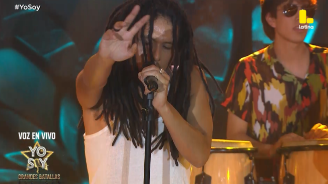 Yo Soy GRANDES BATALLAS: Bob Marley volvió al escenario tras 10 años y retó a José Feliciano