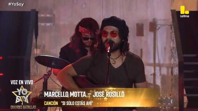 Yo Soy GRANDES BATALLAS: “Si solo estás ahí” marcó una nueva batalla de Marcello Motta