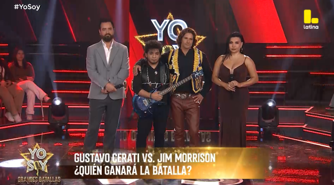 Yo Soy GRANDES BATALLAS: ¡Jim Morrison y Cerati protagonizaron una batalla de alto nivel!