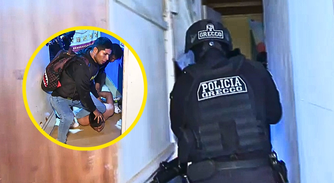 Capturan a ocho integrantes de banda vinculada a extorsión y sicariato en el Callao
