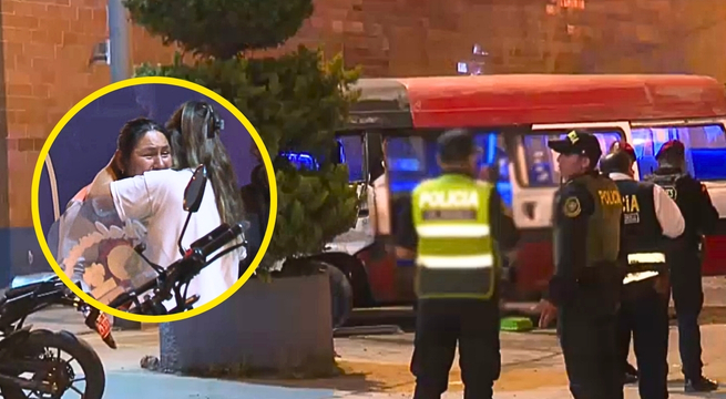 Cercado de Lima: sicarios asesinan a conductor de combi y dejan pasajera herida