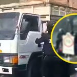 Chofer casi atropella a dos mujeres y choca contra moto de serenazgo