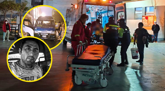 Chofer de combi muere tras ser quemado por extorsionador en Santa Anita