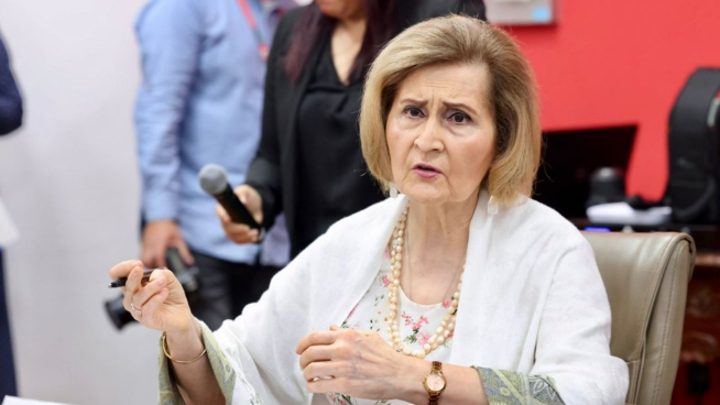 Luz Pacheco renunció a la presidencia del Tribunal Constitucional por pérdida de confianza