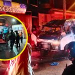 Extorsionadores queman combi con chofer dentro: víctima terminó con el 80 % del cuerpo quemando