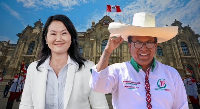 Keiko Fujimori y Roberto Sánchez pasan a la segunda vuelta presidencial