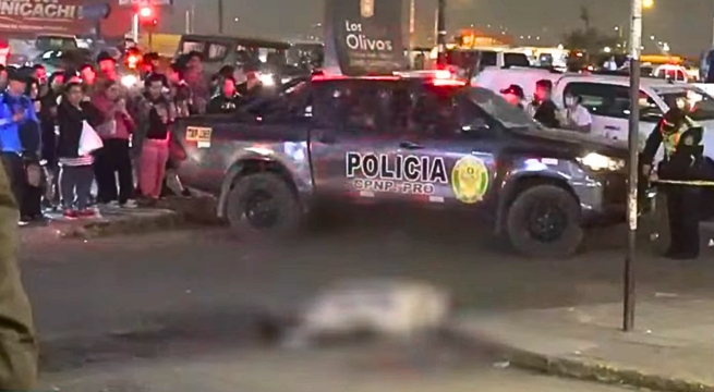 Jalador de combi muere tras recibir cinco balazos de sicario en Los Olivos