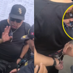 Detienen a sujeto que portaba un arma en mitin de Roberto Sánchez