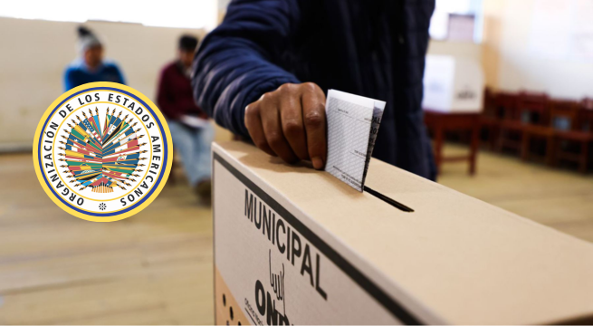 Misión electoral de la OEA rechaza amenazas contra autoridades y pide concluir el conteo de votos en Perú