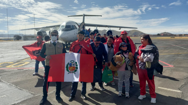 Cancillería: 338 peruanos retornaron desde Bolivia gracias a puente aéreo humanitario