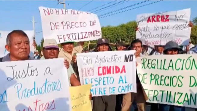 Ejecutivo convoca a gobernadores y arroceros a una reunión por protestas y bloqueos