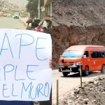 Comas: vecinos protestan y bloquean la vía de Pasamayito tras nuevo accidente | VIDEO