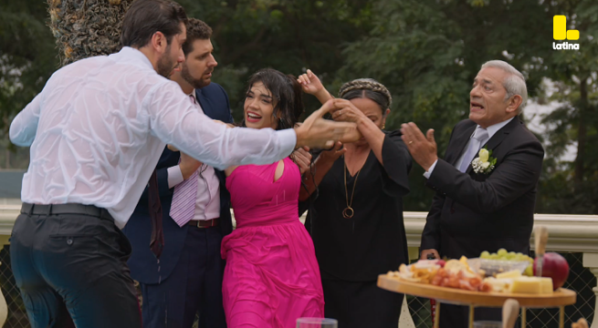 Valentina Valiente capítulo 59: ¡Valentina hace un papelón en la boda y termina en la piscina!