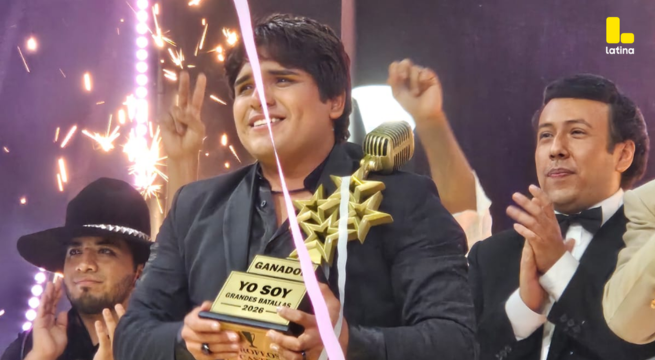¡Raphael se coronó campeón de Yo Soy: Grandes Batallas 2026!