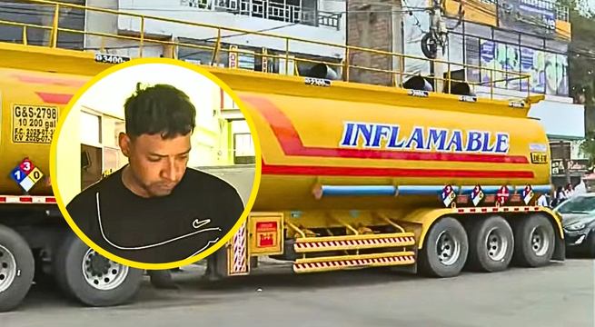 Secuestran a chofer y roban camión cisterna con 10 mil galones de combustible