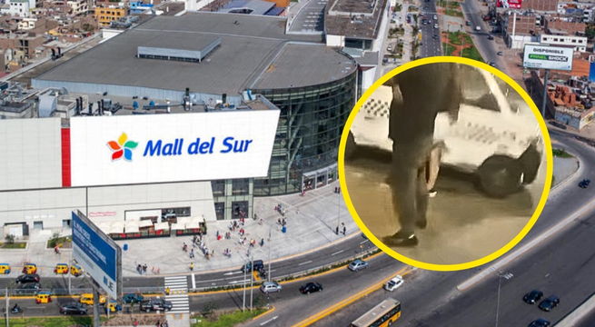Sicario se graba matando por error a taxista cerca al Mall del Sur
