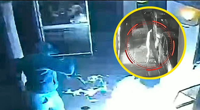 Terror en el Callao: extorsionador incendia y lanza explosivo contra panadería