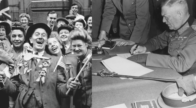 Día de la Victoria en Europa recreado con IA: la caída de la Alemania nazi tras 6 años de guerra | VIDEO