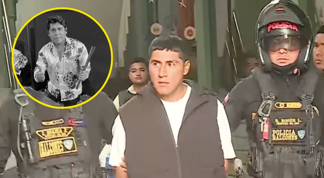 Capturan a presunto asesino del  músico “Oso Drums” en SJM: reconoce que disparó el arma