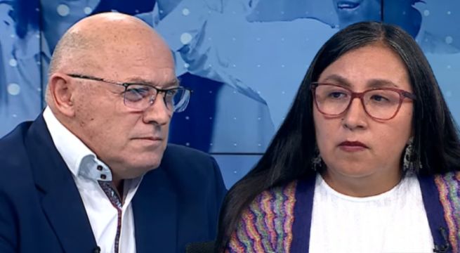 Gobernabilidad, fraude y segunda vuelta: el debate entre Ruth Luque y Francisco Calisto