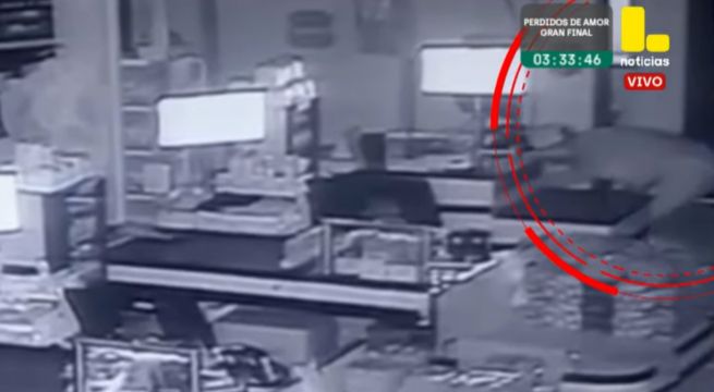Roban más de S/200 mil en centro comercial de Piura tras ingresar por forado