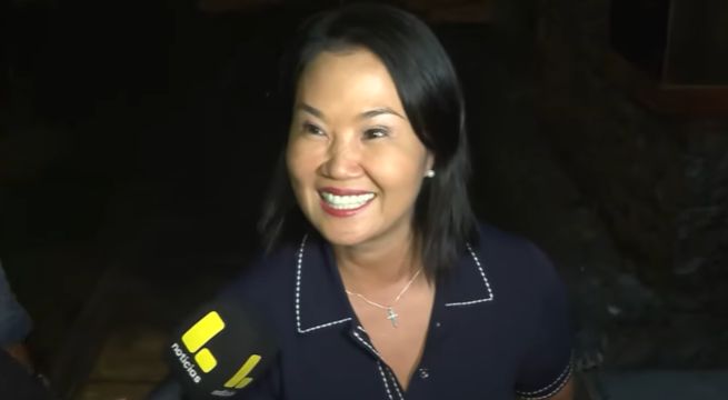 Keiko Fujimori confía en su equipo técnico y asegura que mostrarán “experiencia, capacidad y resultados” en debate
