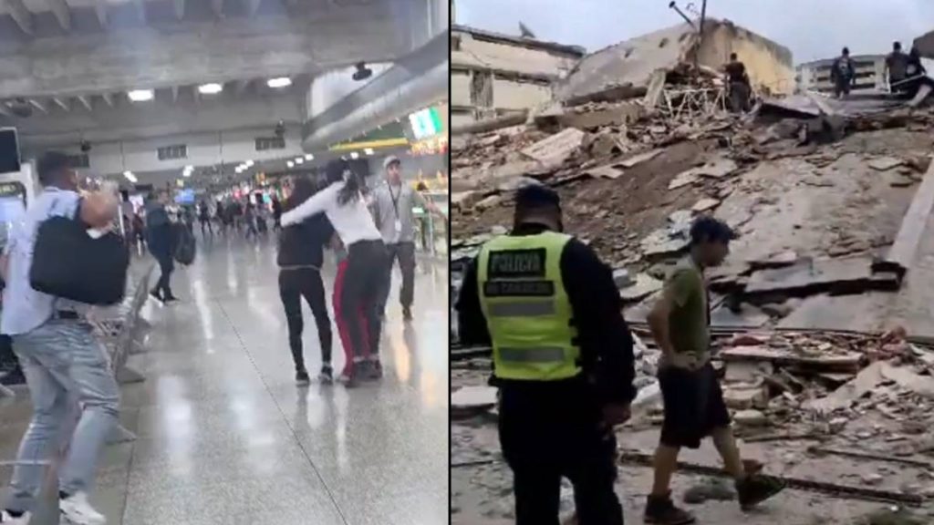 Primeras imágenes del devastador terremoto que azotó Venezuela | VIDEO