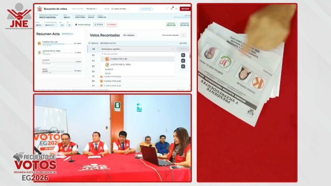 Hoy iniciaron las audiencias de los JEE para el recuento de votos