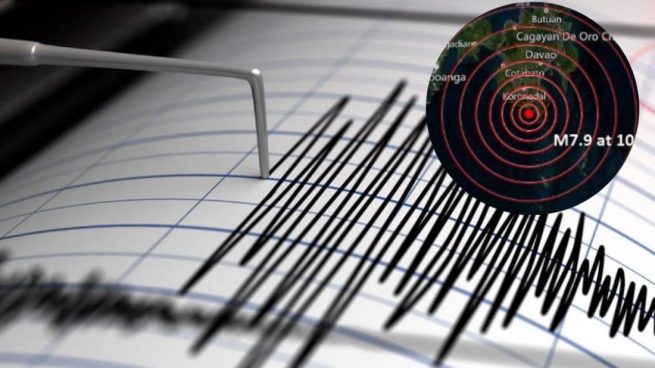 Fuerte terremoto de magnitud 7.8 golpea Filipinas y se activa amenaza de tsunami
