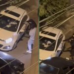 Criminales atacan a balazos auto con toda una familia adentro